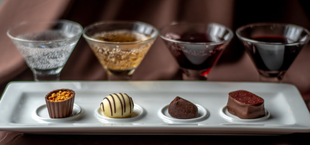 pairing drinks with chocolate